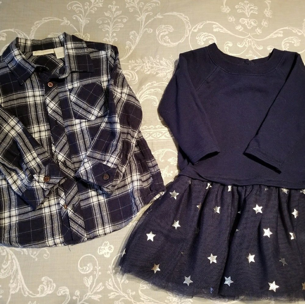 Cute matching boy/girl toddler set